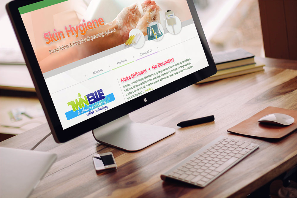 風林國際企業網站截圖