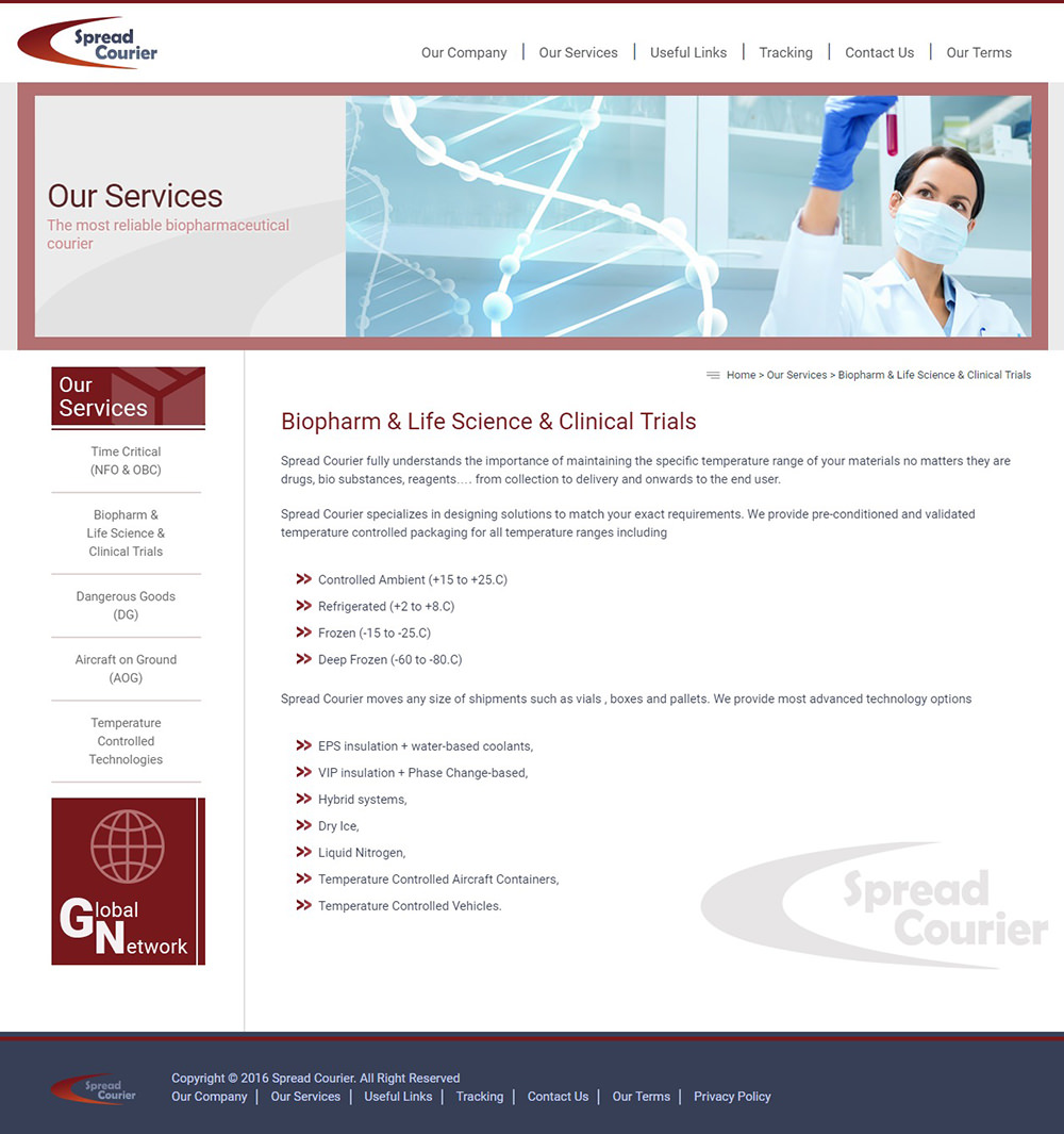 Spread Courier Screen shot