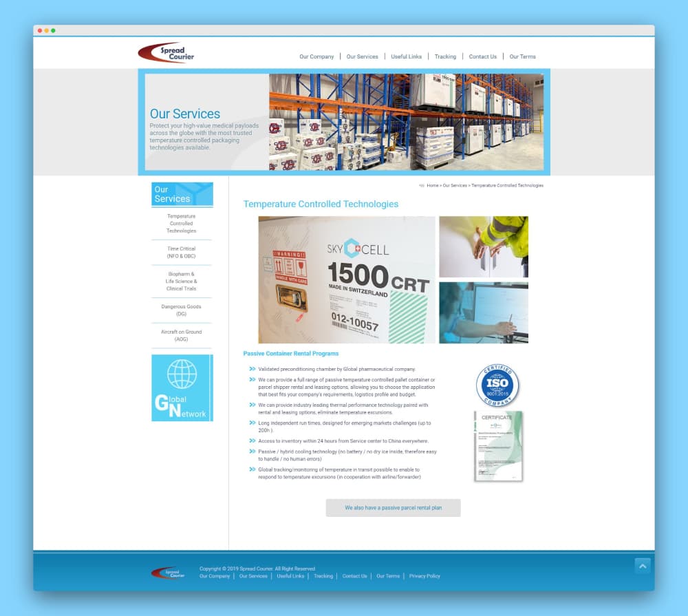 Spread Courier Screen shot